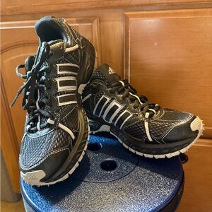 Adidas Black Athletic Footwear